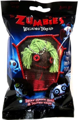 Zumbies Smitty Lucky Zombie Doll & Trading Card Keychain