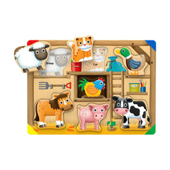 The Learning Journey Lift & Learn ABC & Farm Puzzle Set
