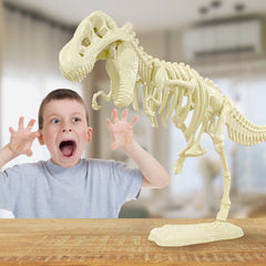 Thames & Kosmos Giant Dinosaur T. Rex Skeleton Model - 26 inch Anatomy Science Set for Kids Ages 6+
