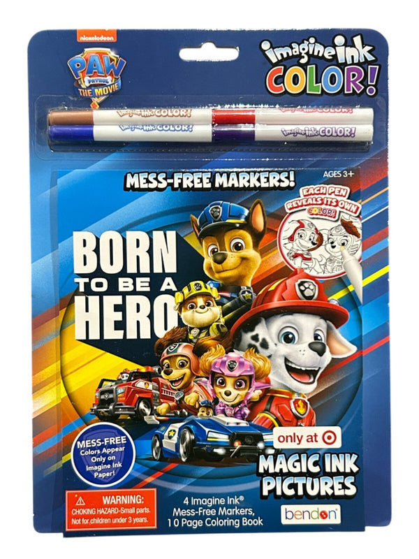 Paw Patrol Imagine Ink Mess-Free Coloring Set with Markers