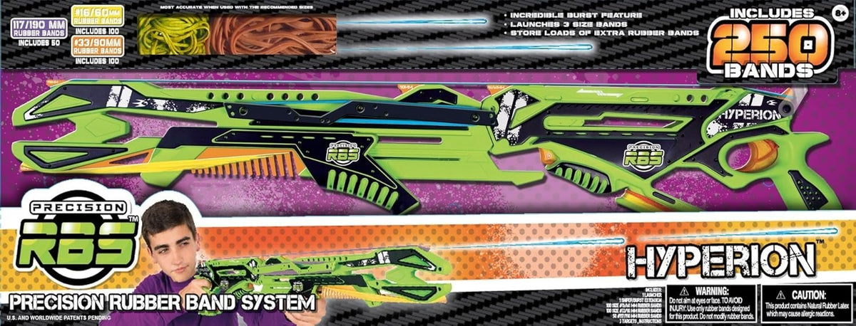 Super Impulse Hyperion Precision Rubber Band Launcher – 45 Ft Range