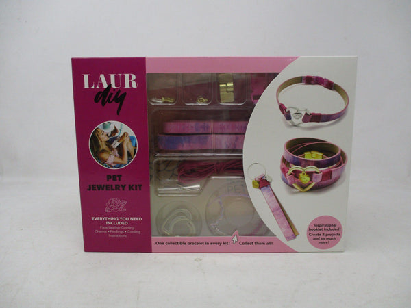 LAURdiy Pet Jewelry Kit – DIY Beaded Bracelet & Charm Set