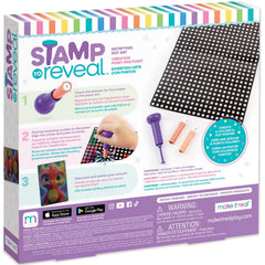 Make It Real Glow Dragon Stamp To Reveal DIY Dot Art Poster