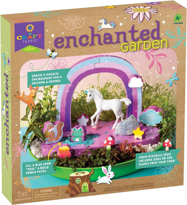 Craft-tastic Enchanted Garden Kit | 17-Piece Nature Craft Set