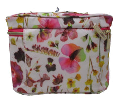 Tartan + Twine Deluxe Train Case – White Floral
