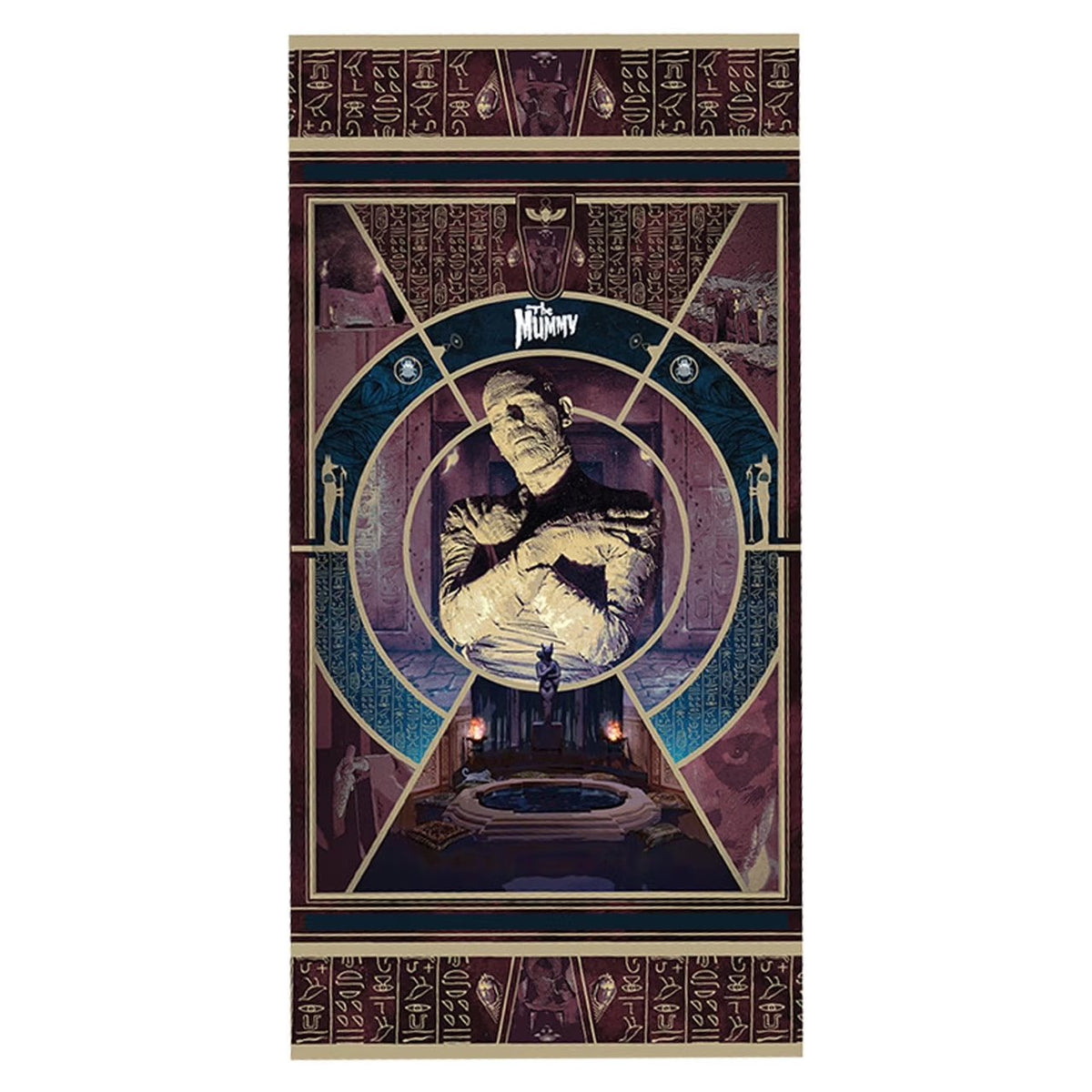 Factory Entertainment Universal Monsters The Mummy Beach Towel