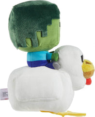 Mattel Minecraft Zombie Chicken Jockey 8-Inch Plush Stuffed Toy