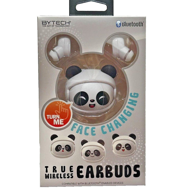 Bytech Panda True Wireless Earbuds – Rotating Face Design