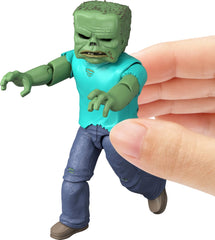 Mattel Minecraft Zombie Posable Action Figure & Accessories Set