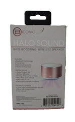 B Iconic Halo Sound Bass-Boosting Wireless Bluetooth Speaker – Pink