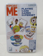 Cardinal Despicable Me Jumbo Playing Card Games Superset with Tin