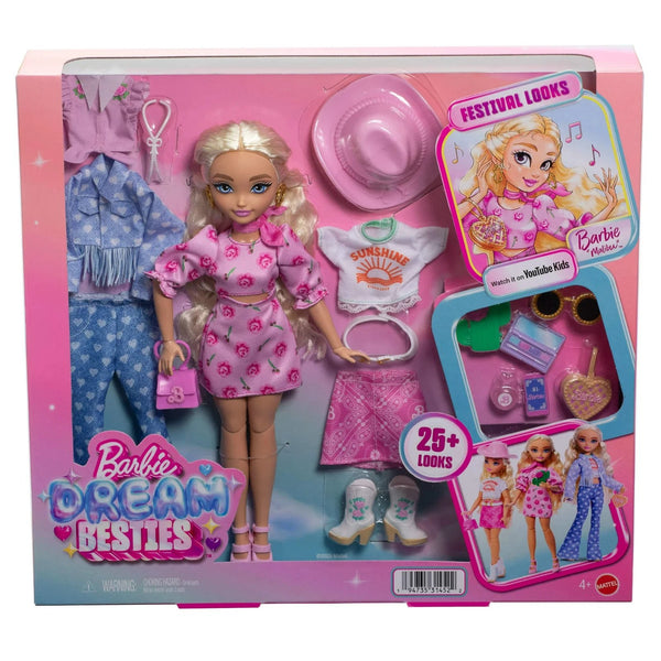 Barbie Dream Besties Festival Looks Set – Malibu Doll