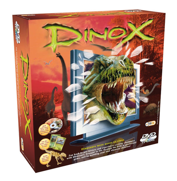 Passman Dinox DVD Game – Interactive Dinosaur Family Game with 1500+ Questions
