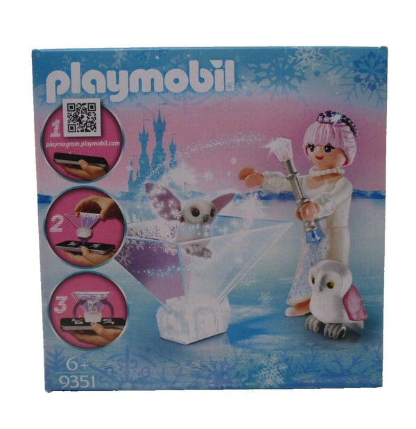 PLAYMOBIL Magic Ice Crystal Princess 3D Hologram Playmogram with Owl