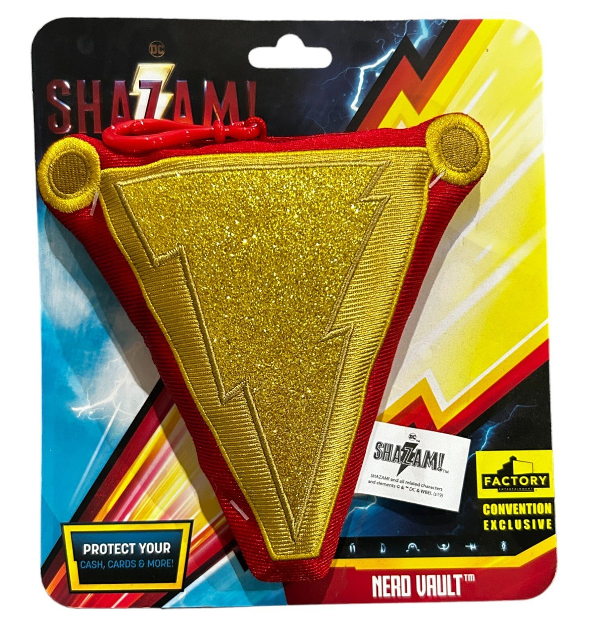 Shazam Head Vault Clip-On Collectible Figure