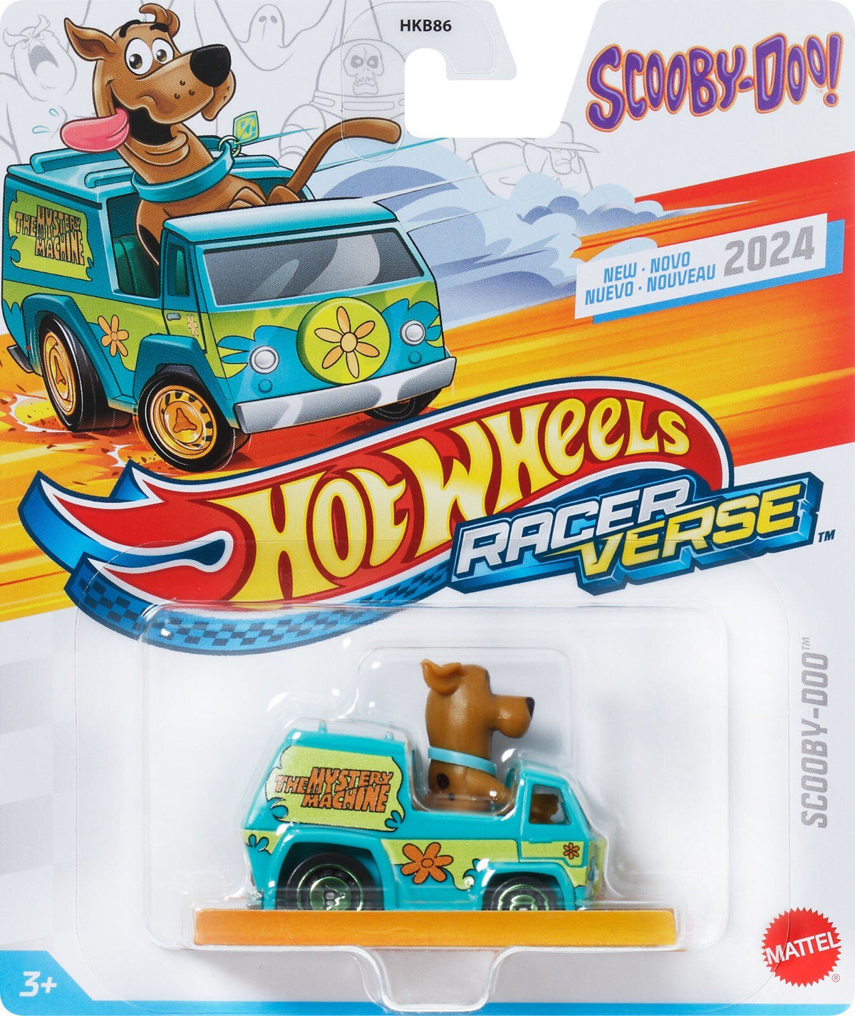 Hot Wheels RacerVerse Scooby-Doo Mystery Machine Die-Cast Car