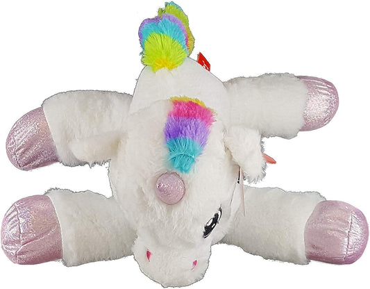 Gitzy 18 Inch Pink Unicorn Rainbow Stuffed Animal