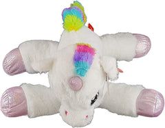 Gitzy 18 Inch Pink Unicorn Rainbow Stuffed Animal