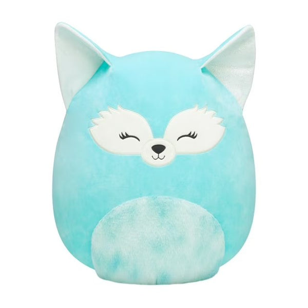 Squishmallows 16-Inch Dabney the Teal Fox Plush Toy