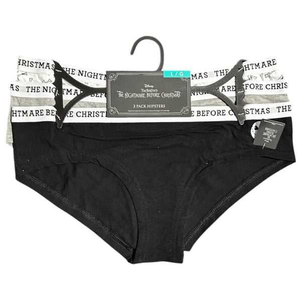 Disney The Nightmare Before Christmas Hipster Underwear 3-Pack – Size L