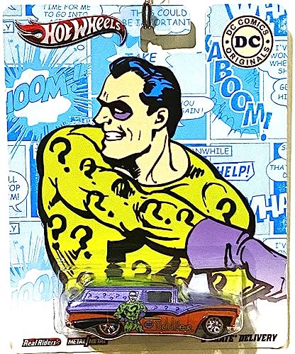 Hot Wheels DC Comics Crate Delivery Die-Cast Car – Purple