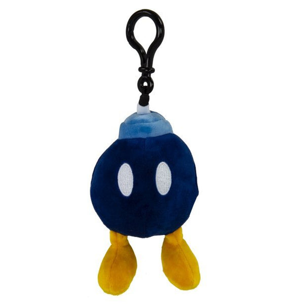 Nintendo Mocchi-Mocchi- Mario Kart Bomb Clip-On Plush Toy