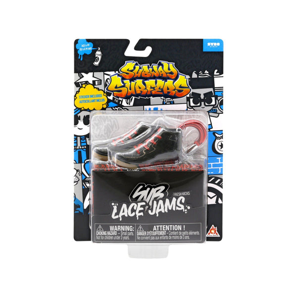 Subway Surfers Fresh Kicks Mini Sneaker Keychain – Lace Jams