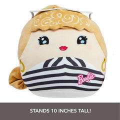 Barbie Cuutopia 10-Inch Soft Pillow Plush Doll – Chevron Swimsuit