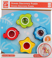 Hape Ocean Lens Puzzle Game 5-Piece Toddler Sea Exploration