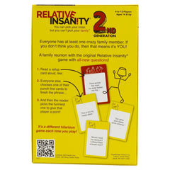 PlayMonster Relative Insanity 2nd Generation Party Card Game