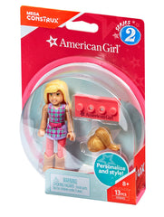 Mega Construx American Girl Pretty Plaid Outfit Mini Figure