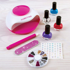 Make It Real Glitter Dream Nail Spa DIY Nail Art Kit