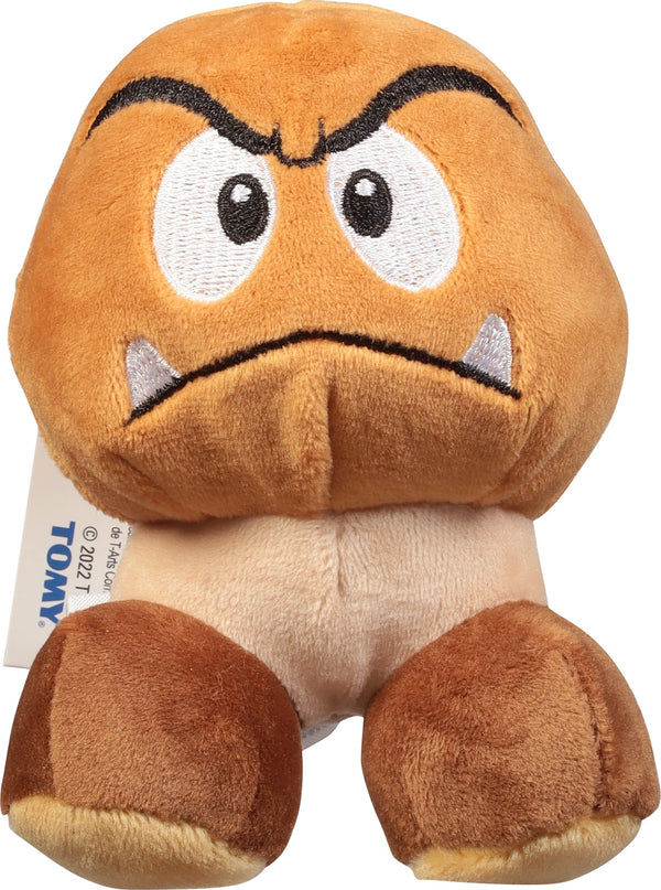 TOMY Club Mocchi-Mocchi Super Mario Mini Plush – Goomba 4-Inch