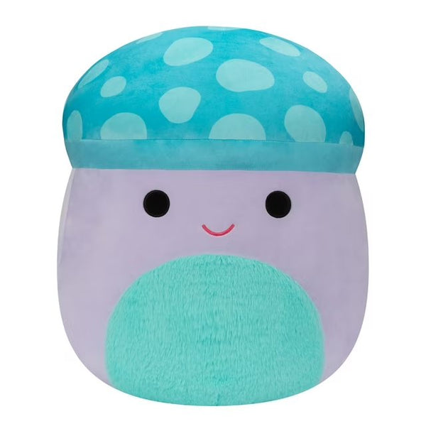 Squishmallows 16-Inch Purple & Blue Mushroom Plush Toy