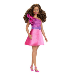 Barbie Fashionistas Doll #221 – Natural Black Hair & Red Dress