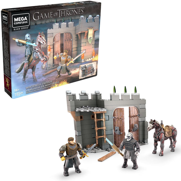 Mega Construx Game of Thrones Winterfell Defense Building Set