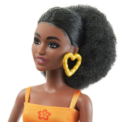 Barbie Fashionistas #198 Petite Doll – Retro Floral Look