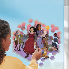 Make It Real Disney Wish Window Art Mosaic Cling Kit – Ages 6+