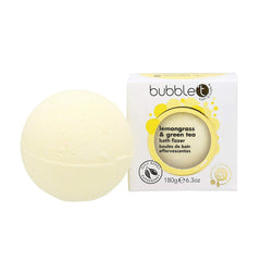 Bubble T Lemongrass & Green Tea Bath Fizzer – Reviving 6.3 oz