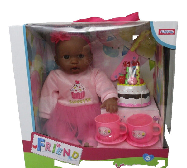 Little Friends AA Baby Doll Birthday Party Gift Set – Pink