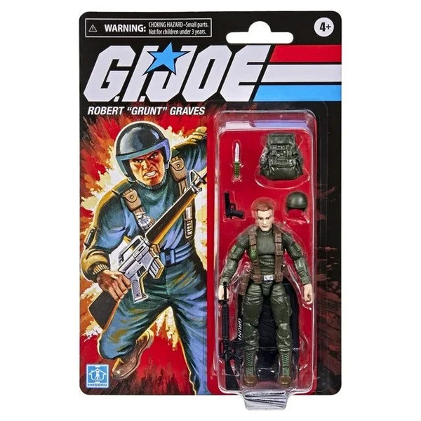 Hasbro G.I. Joe Retro Collection Grunt 3.75-Inch Action Figure