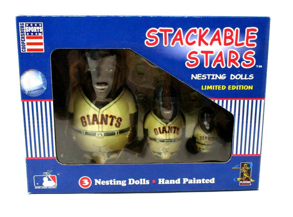 Stackable Stars Barry Bonds Nesting Dolls Collectible Set