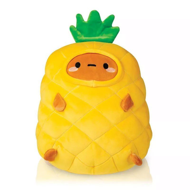 Smoko Midi Mochi Pineapple Tayto Plush – Squishy Kawaii Plush Toy