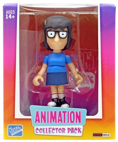 The Loyal Subjects Tina Belcher Action Vinyl Figure | Bob's Burgers