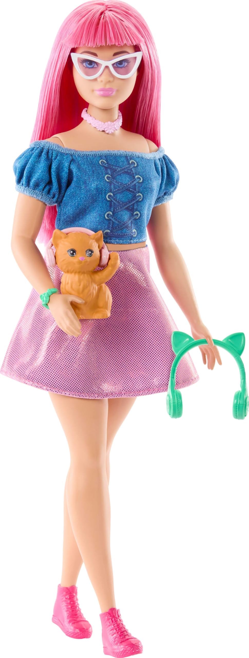 Mattel Barbie Beach Detectives Daisy Doll with Pet Kitten