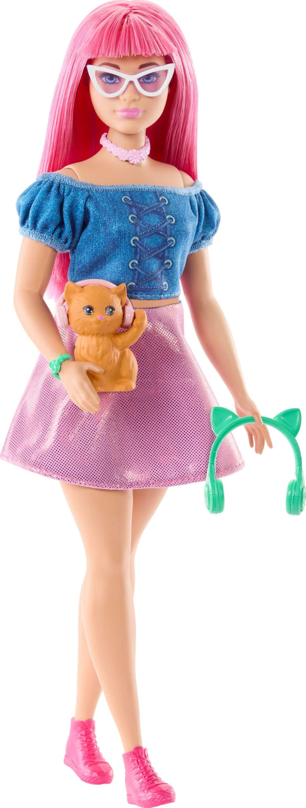 Mattel Barbie Beach Detectives Daisy Doll with Pet Kitten