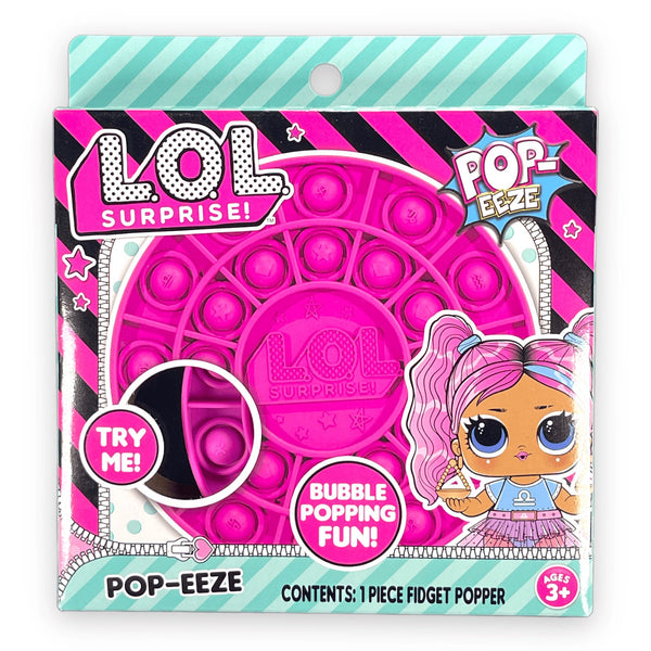 L.O.L. Surprise POP-EEZE Fidget Popper Bubble Toy – Pink