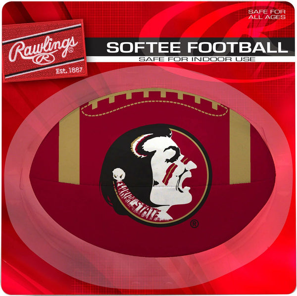 Rawlings FSU Seminoles Quick Toss 4" Softie Football