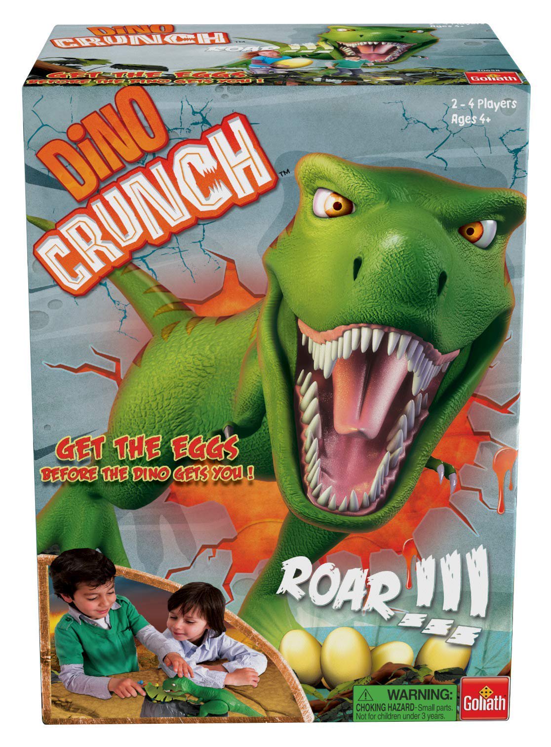 Goliath Dino Crunch — Fast-Paced Egg-Stealing Kids Game