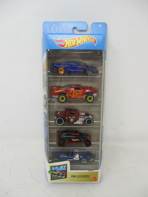 Hot Wheels Legends 5-Pack | 1:64 Die-Cast Car Collection